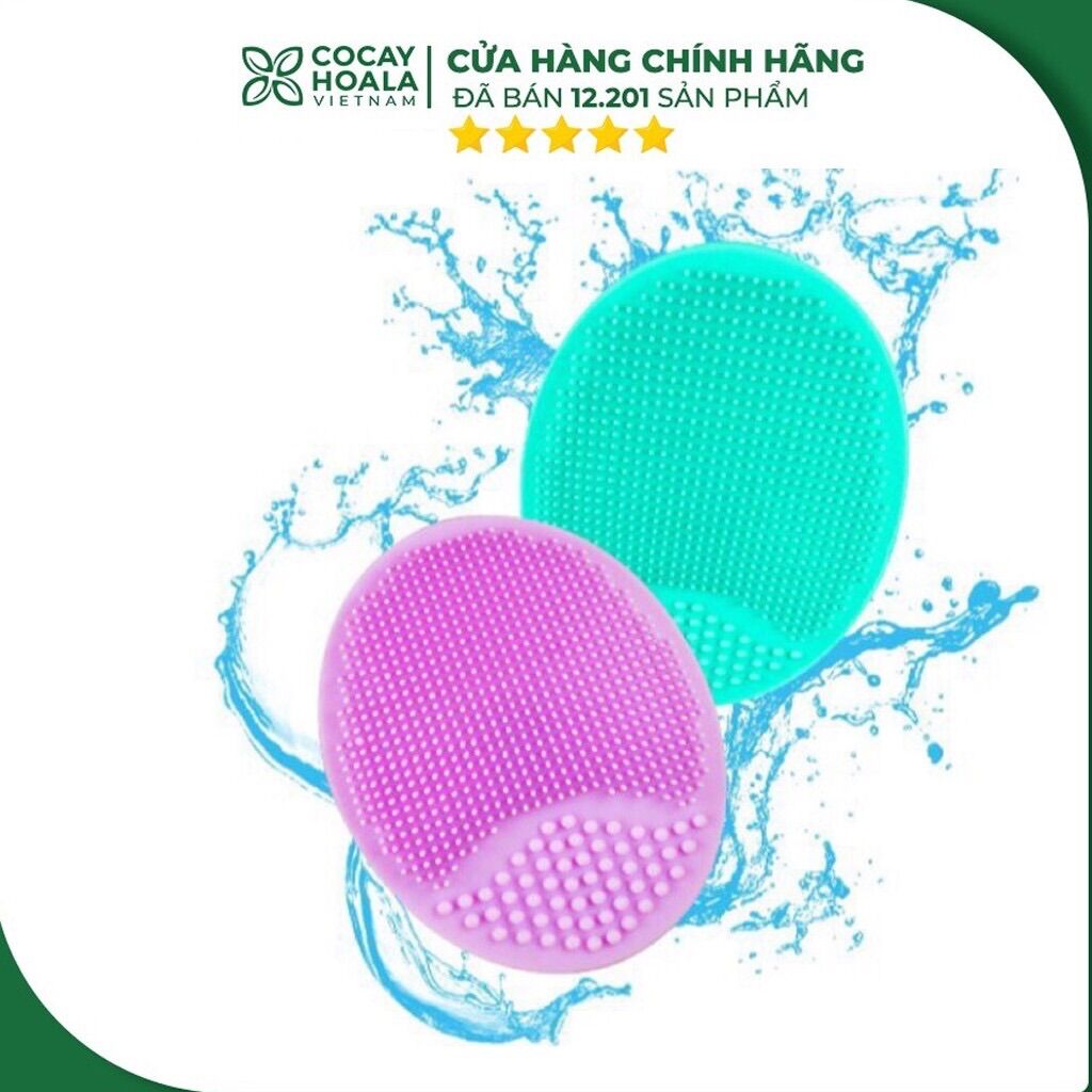 Miếng Rửa Mặt Silicone Làm Sạch Sâu Cocayhoala B