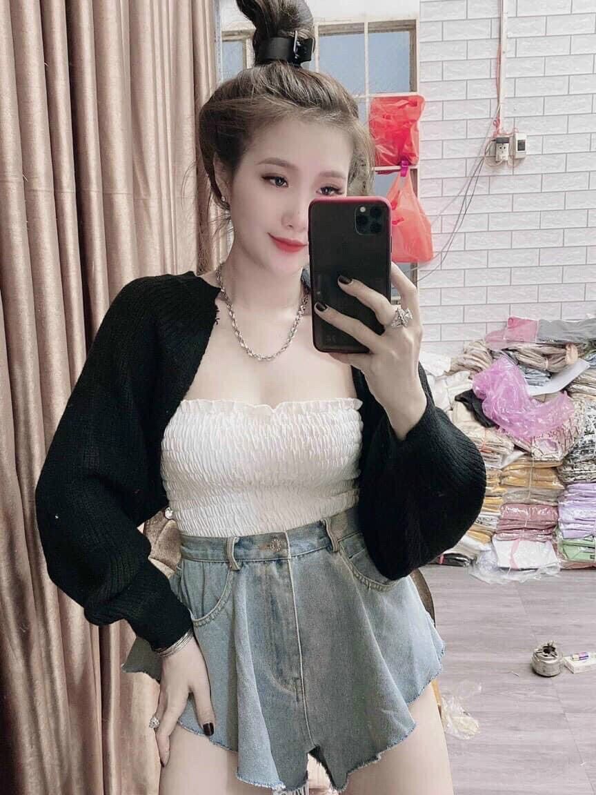 áo len cánh dơi mỏng