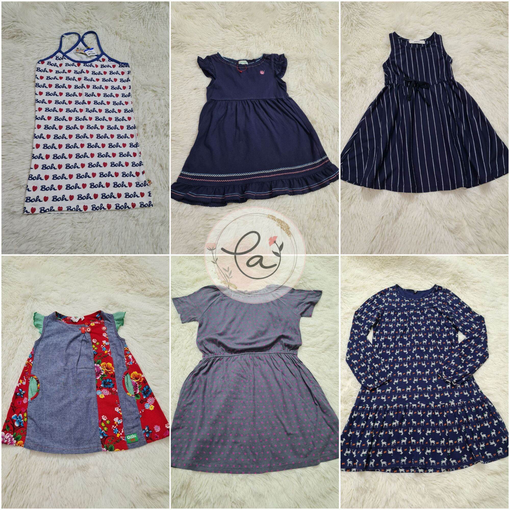 Đầm váy bé gái 2hand (size 80-160)