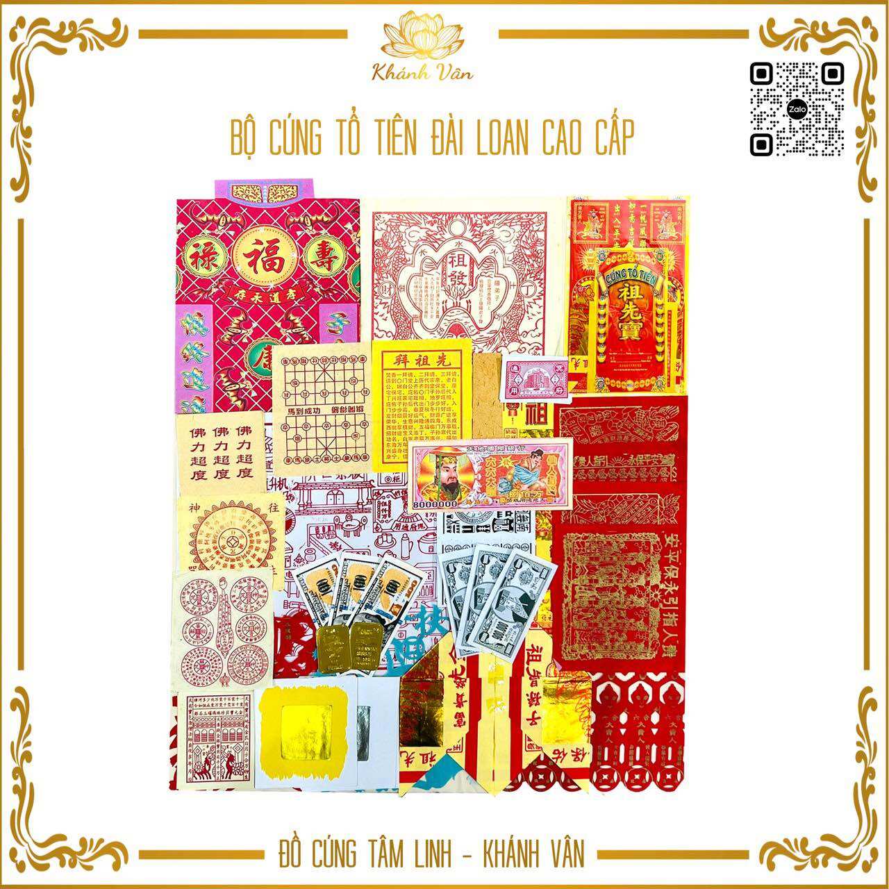 Giấy Cúng Tổ Tiên ( Ảnh Thật + Văn Khấn )