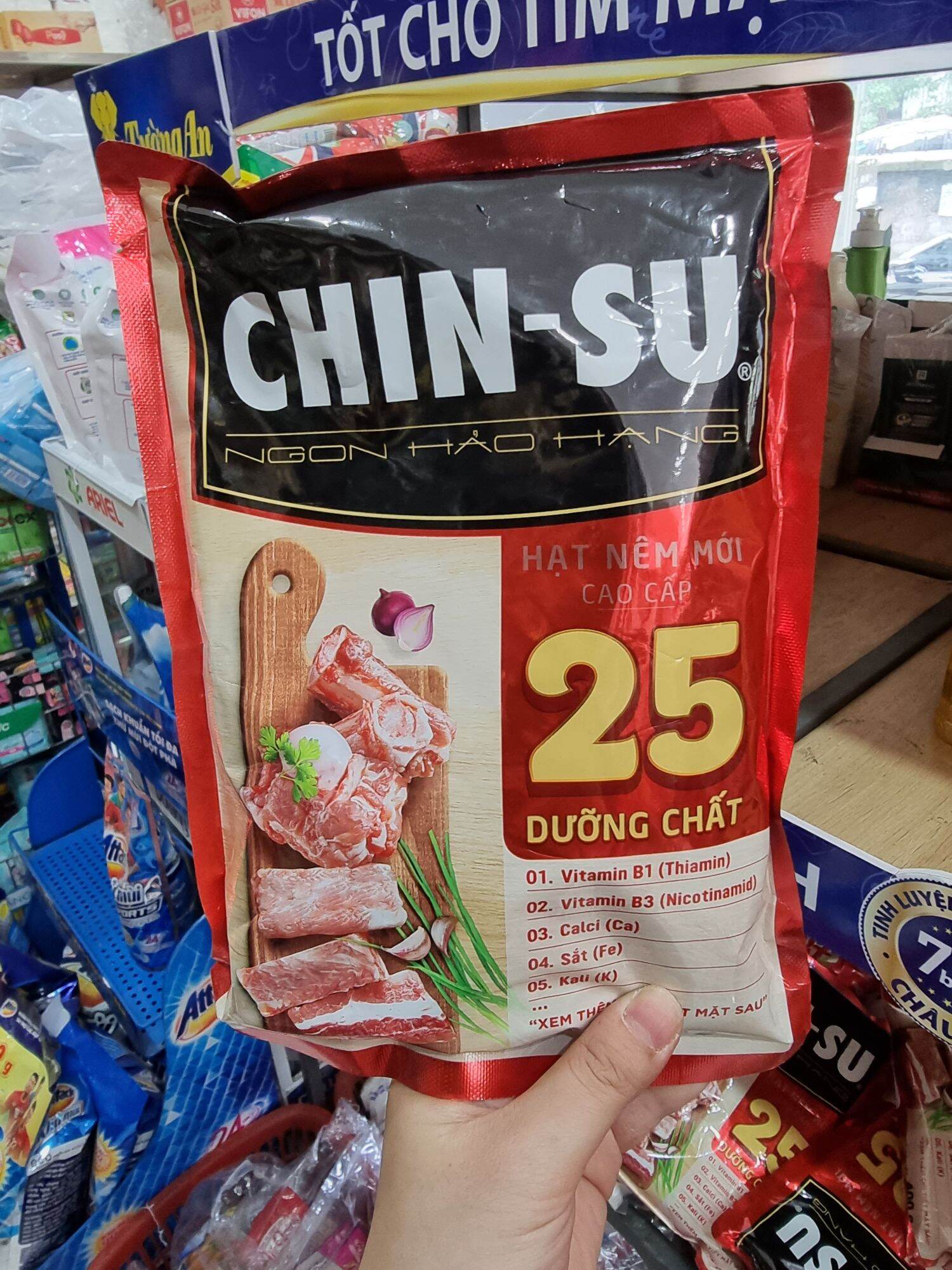 Hạt nêm Chinsu 25 dưỡng chất 400g
