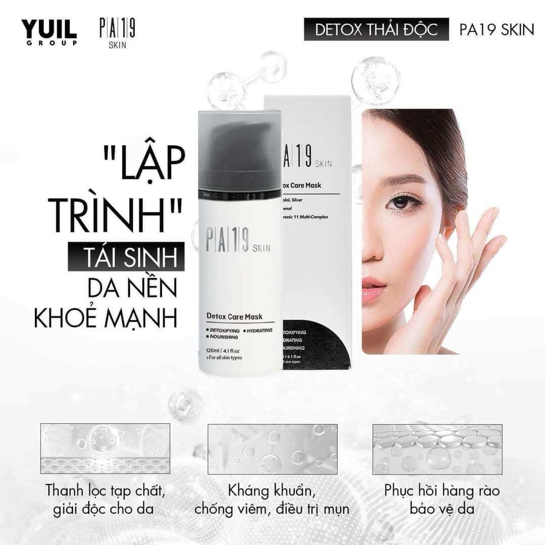 Mặt Nạ Thải Độc PA19 Detox Care Mask
