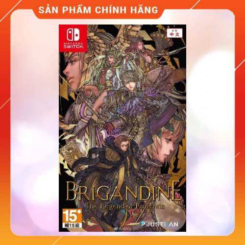 Game Nintendo Switch Brigandine The Legend of Runersia JPN Nhật Có Tiếng Anh 2nd Có Hộp Bìa In