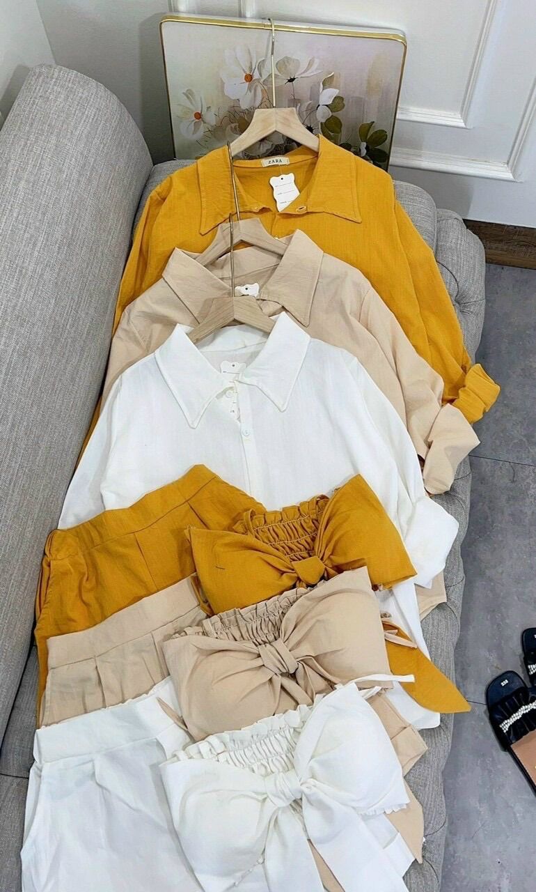 Sét đồ bộ nữ 3 món ( kèm ảnh thật )