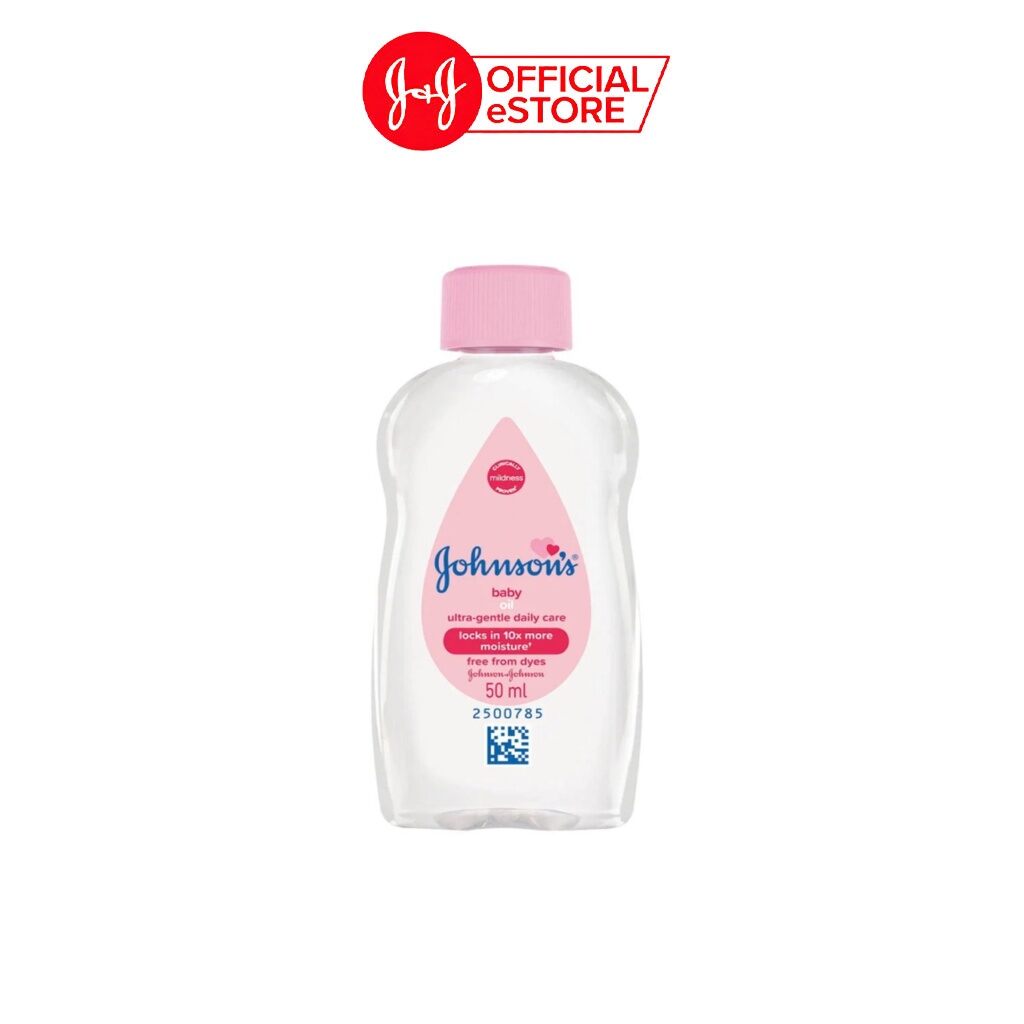 Dầu massage dưỡng ẩm Johnson's Baby Oil 200ml
