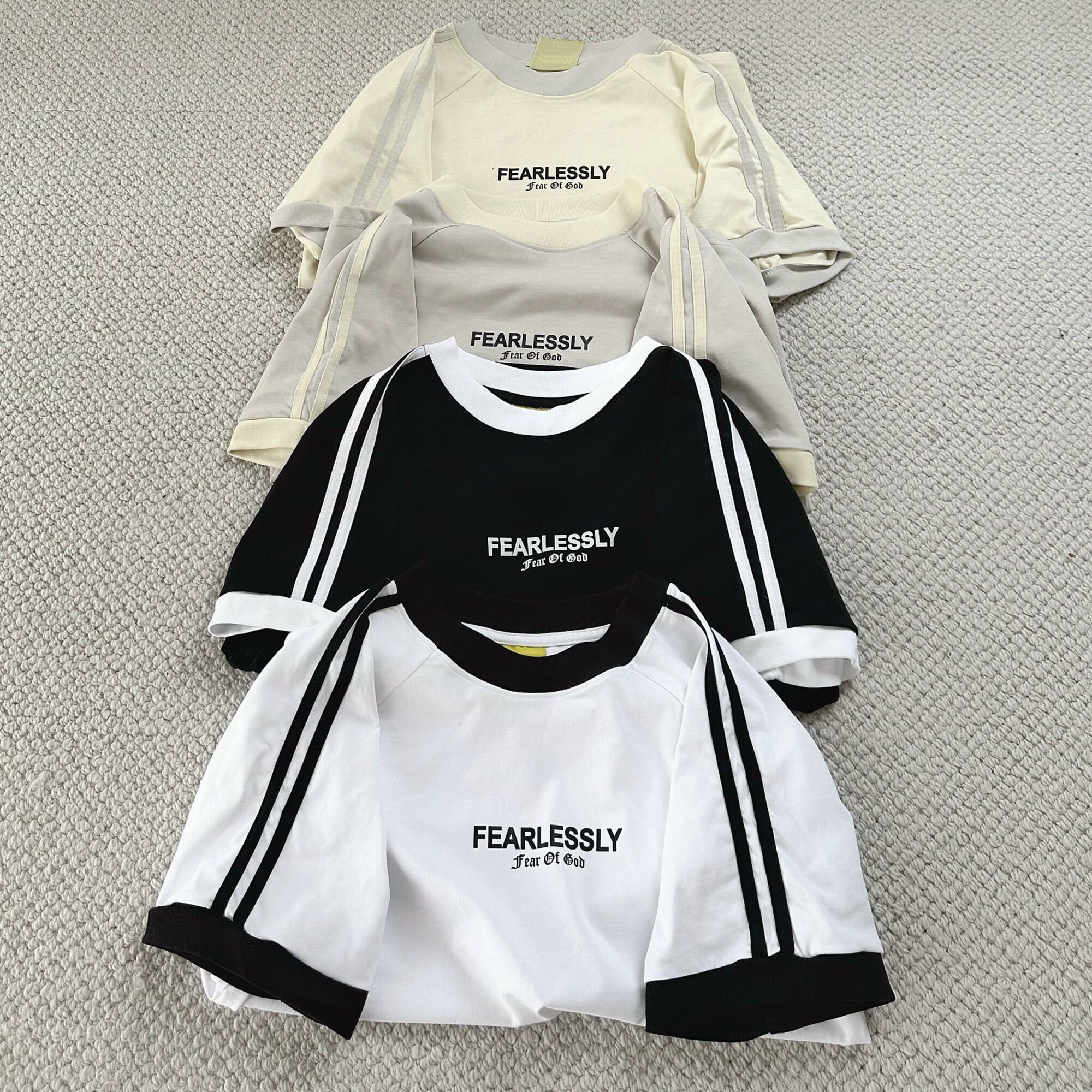 Áo thun over cotton Fearlessly _HT.Store96