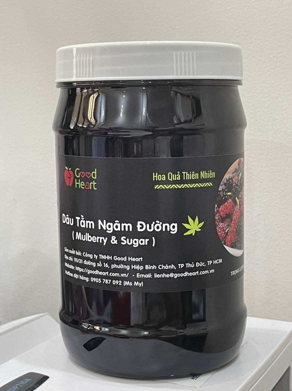 Mứt dâu tằm/ dâu tằm ngâm đường hộp 1kg