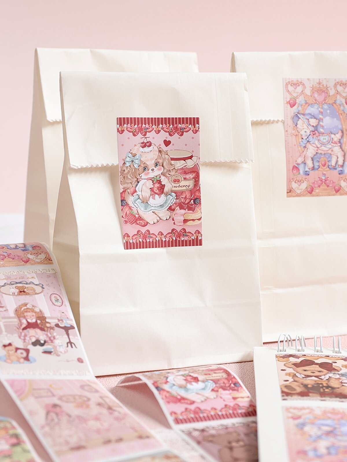 Sticker Washi Hình Dán dễ thương