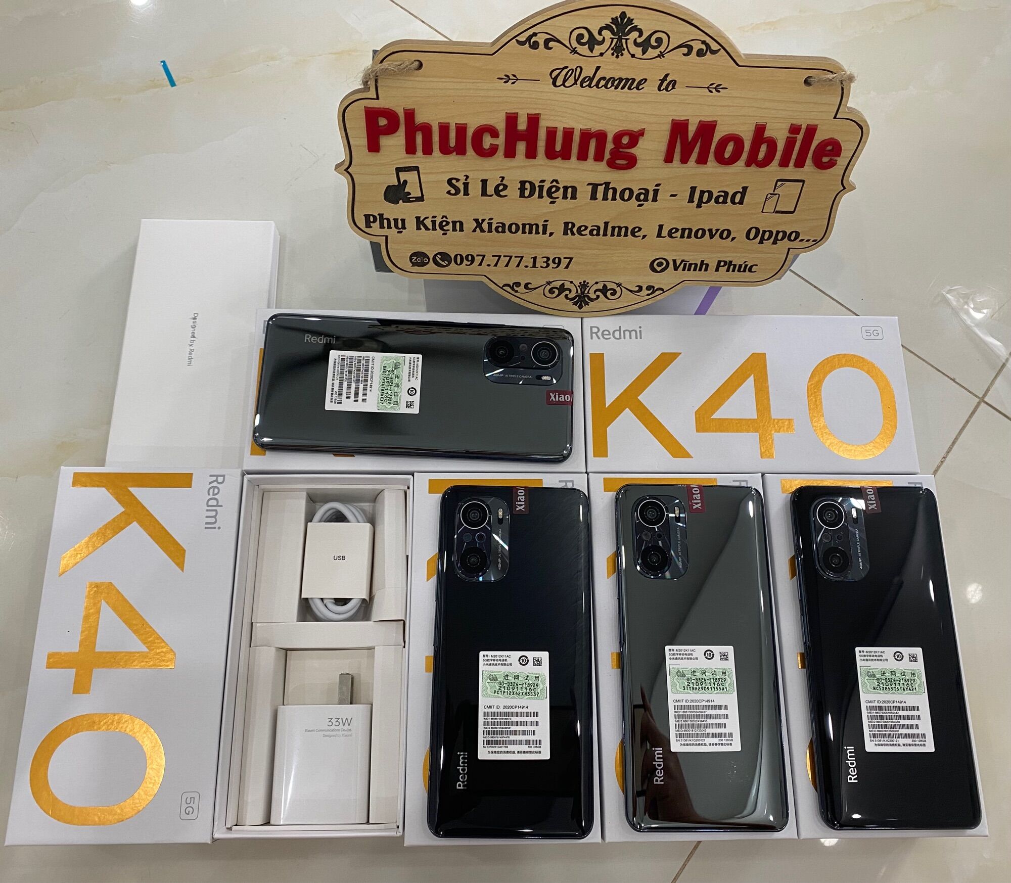 Điện thoại Xiaomi Redmi K40 (Snap 870)