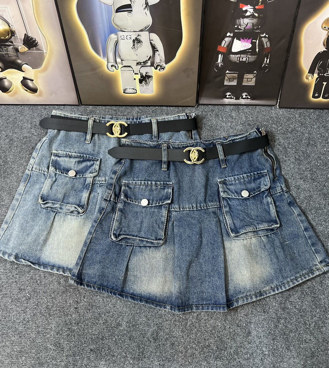 QUẦN GIẢ VÁY JEANS CAO CẤP