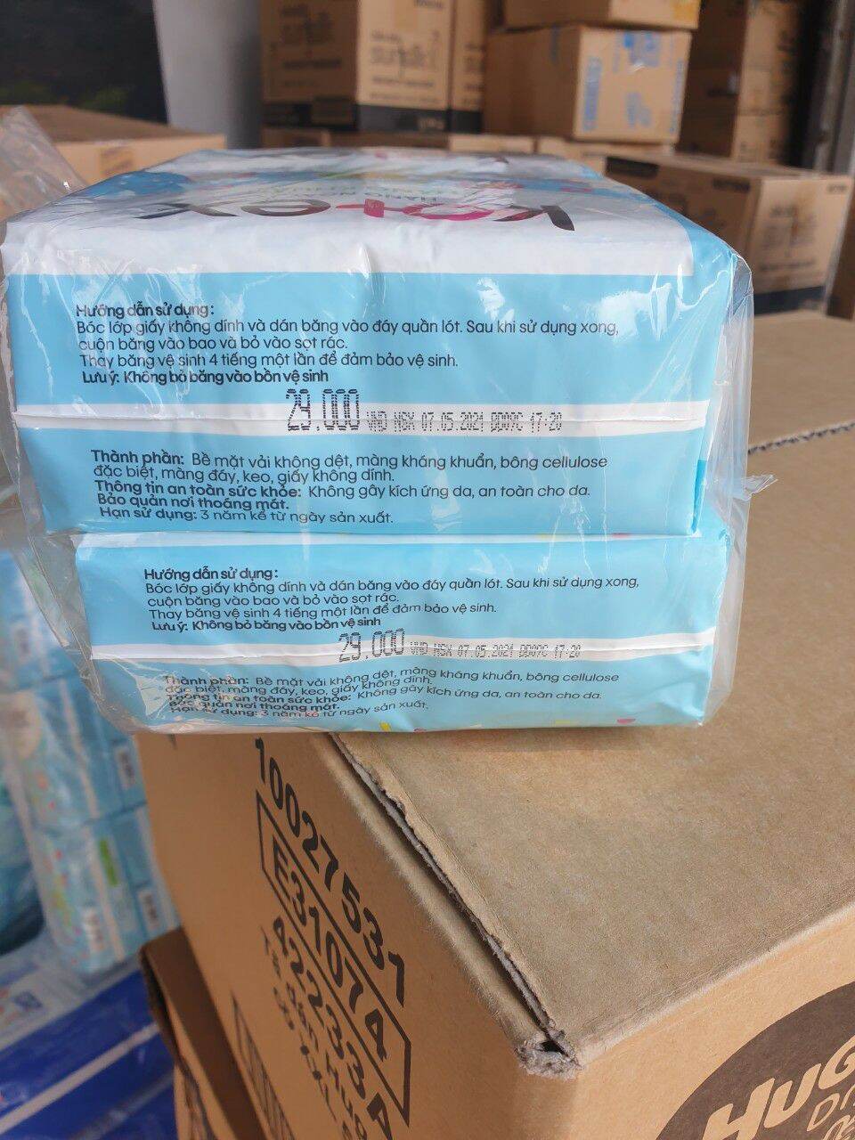 [HCM]Combo 4 gói BVS Kotex Hằng ngày 40 miếng