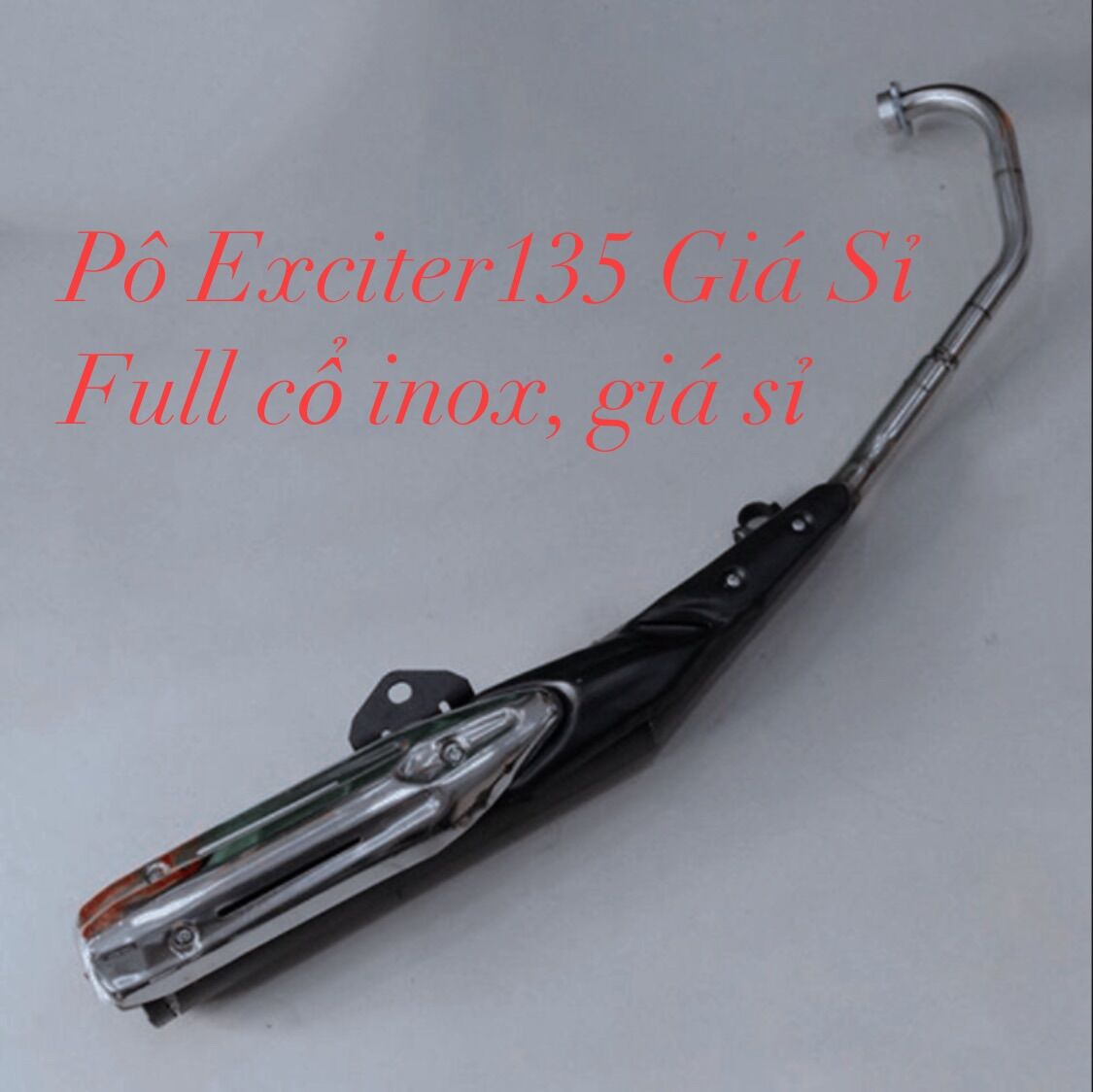 Pô exciter135 Êm full cổ inox