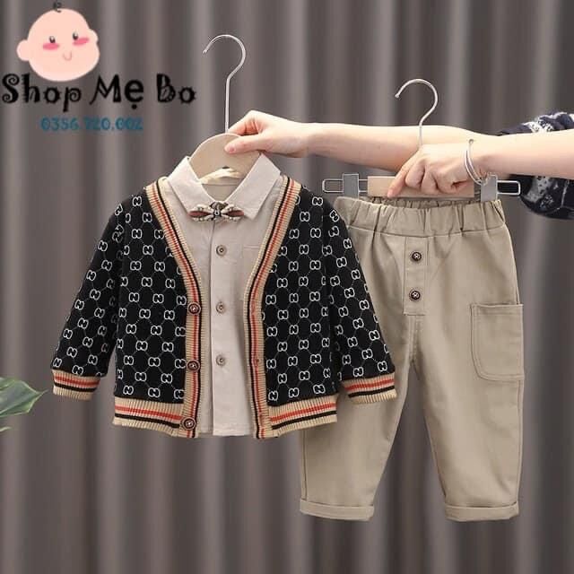 Set đồ nhiều chi tiết cho bé trai