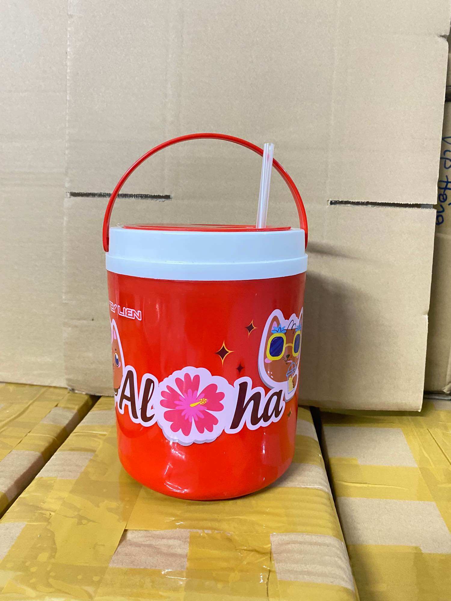 Bình đá giữ nhiệt 1.5L tý liên nắp vặn