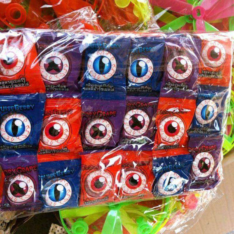 Bịch 60 chiếc kẹo dẻo hình con mắt loại xịn xò