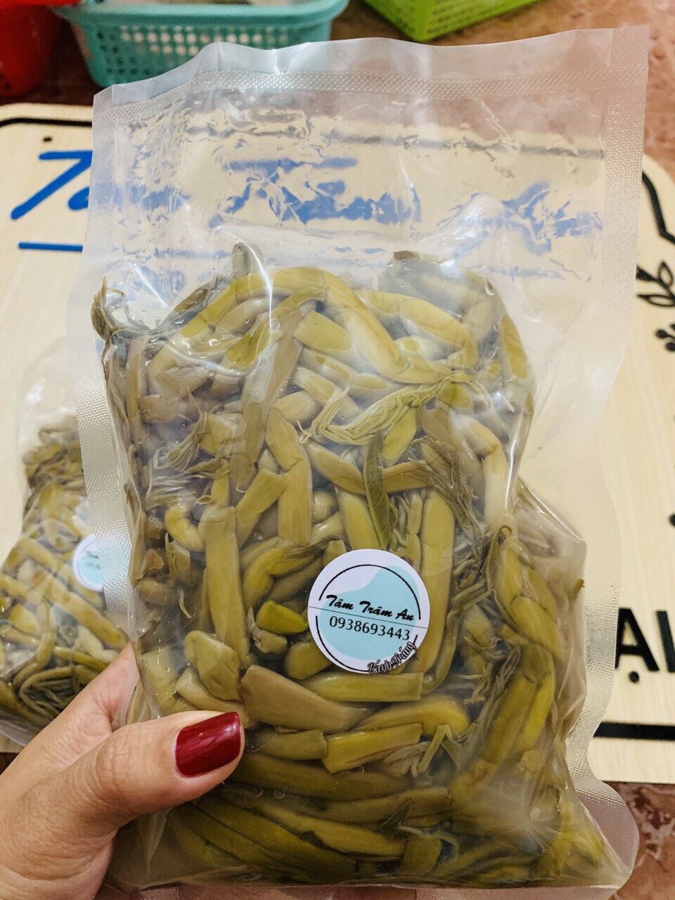 Rau móp chua 1,3kg  (không tính nước)