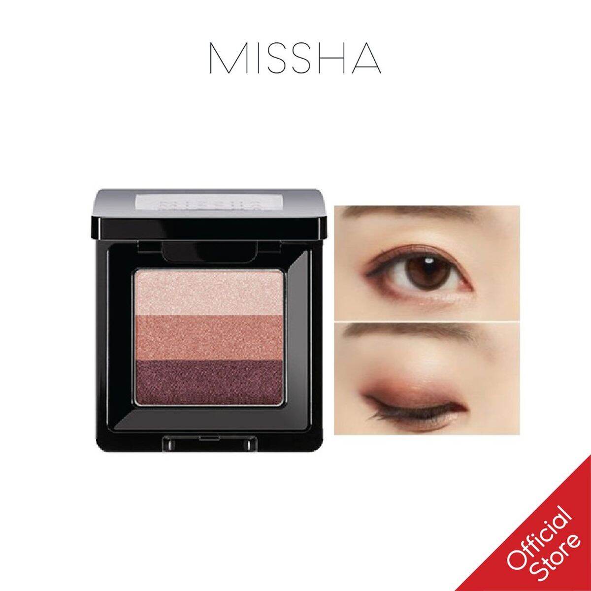 Phấn mắt 3 màu Triple Shadow - Missha