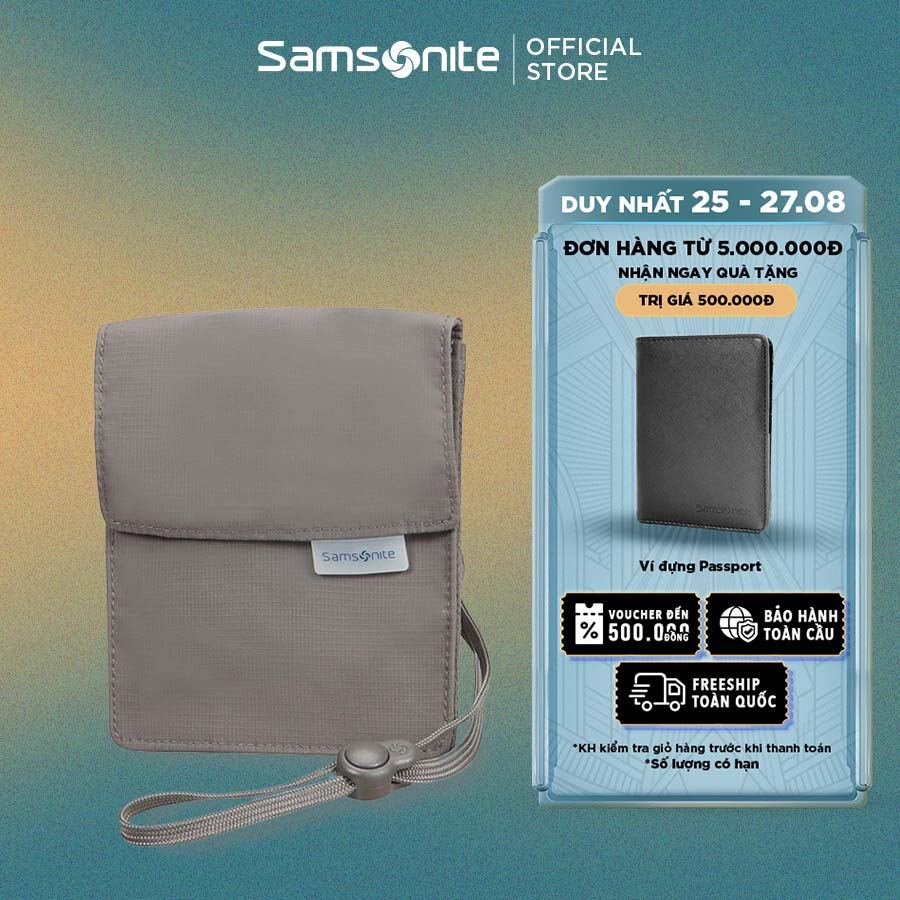Túi đeo cổ samsonite rfid global ta