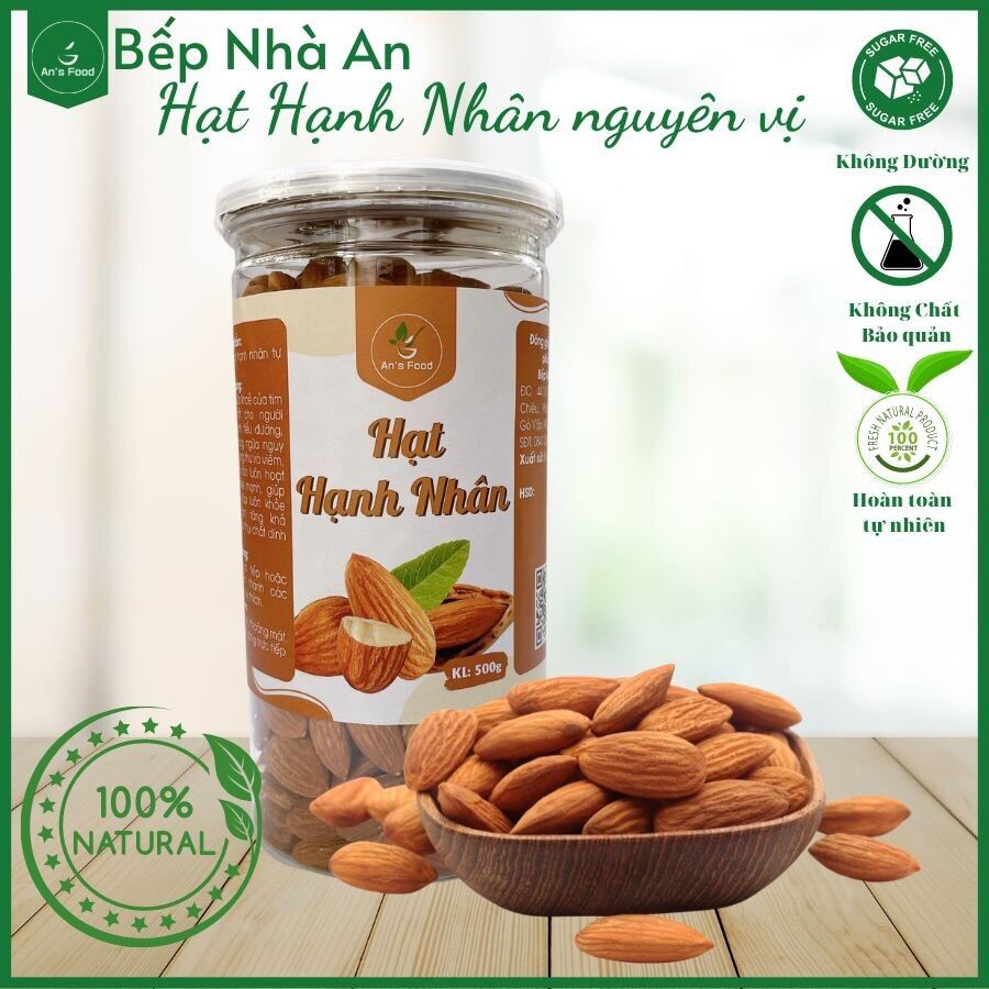 Hạnh nhân rang chín tự nhiên - 1Kg