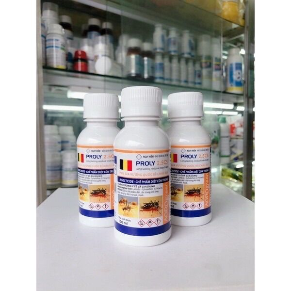 Diệt Ruồi, muỗi Proly 2.5CS chai 100ml