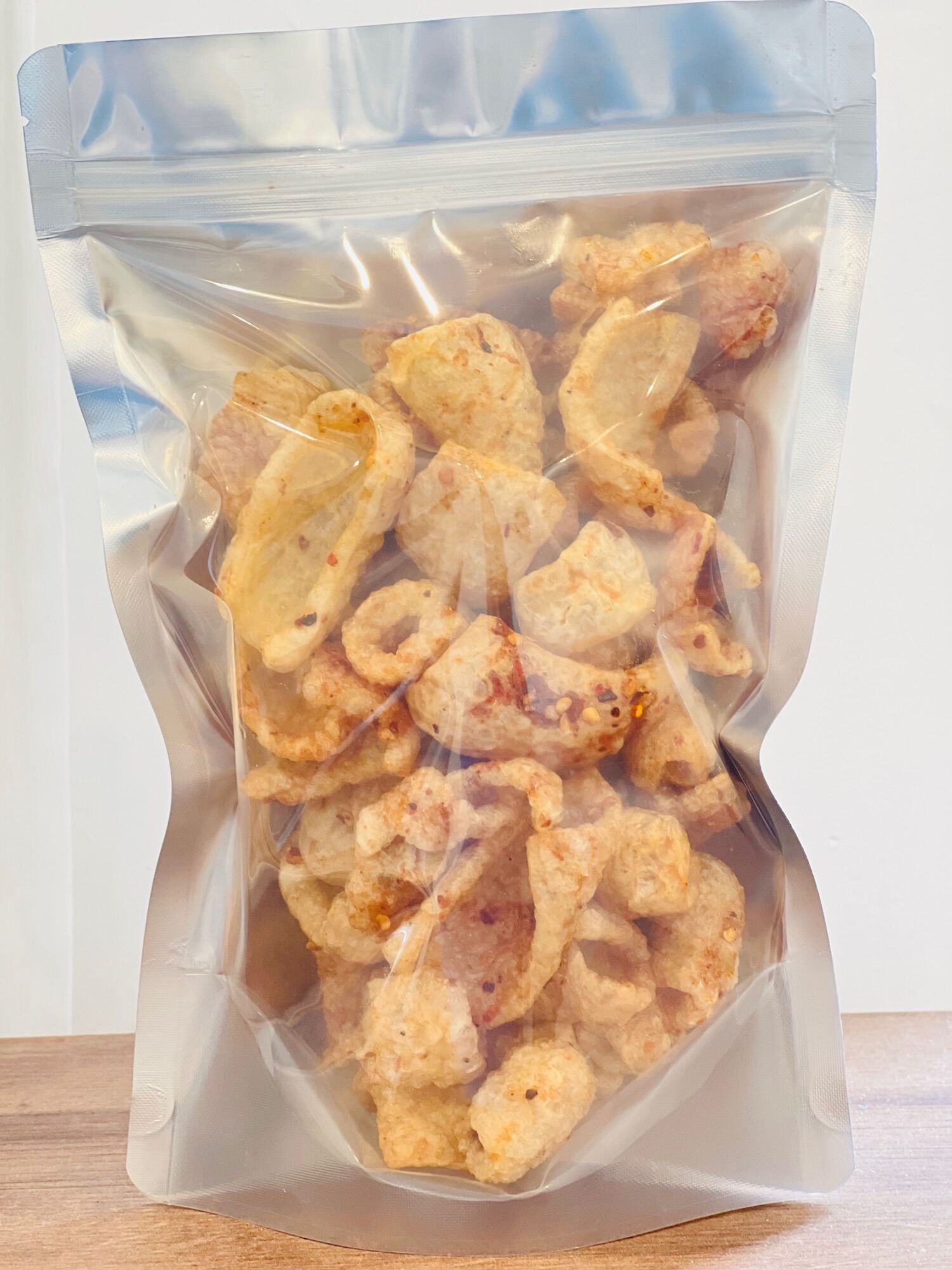 (Gói 100g) DA HEO TẮM MẮM ỚT TỎI LẮC PHÔ MAI
