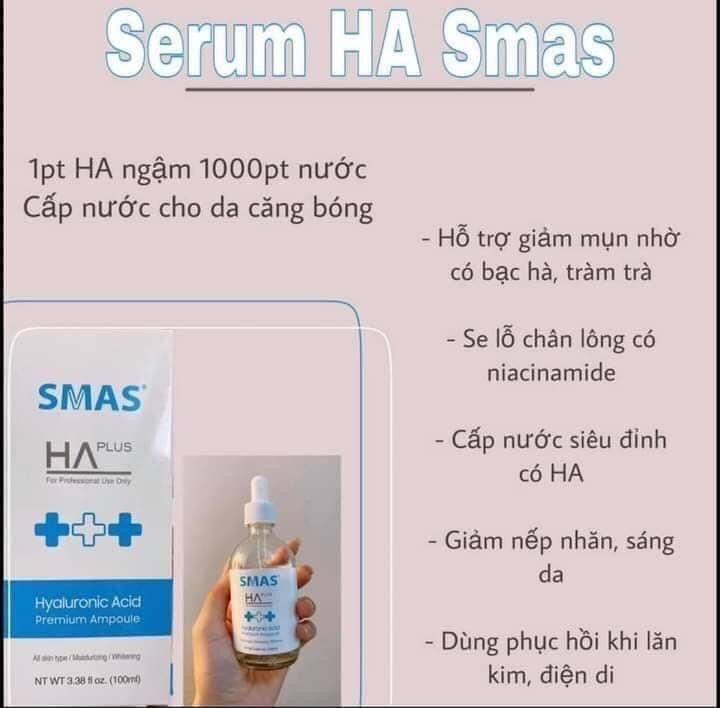 SERUM HA SMAS PHỤC HỒI CẤP NƯỚC