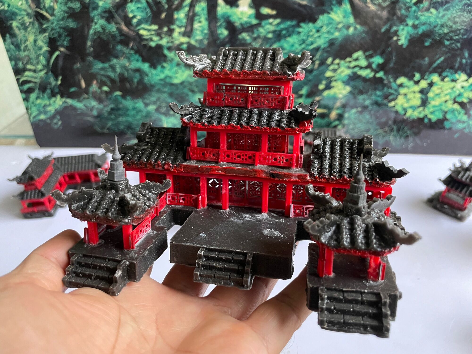 Nhà mini - Phụ kiện trang trí tiểu cảnh, bể cá, non bộ, sân vườn