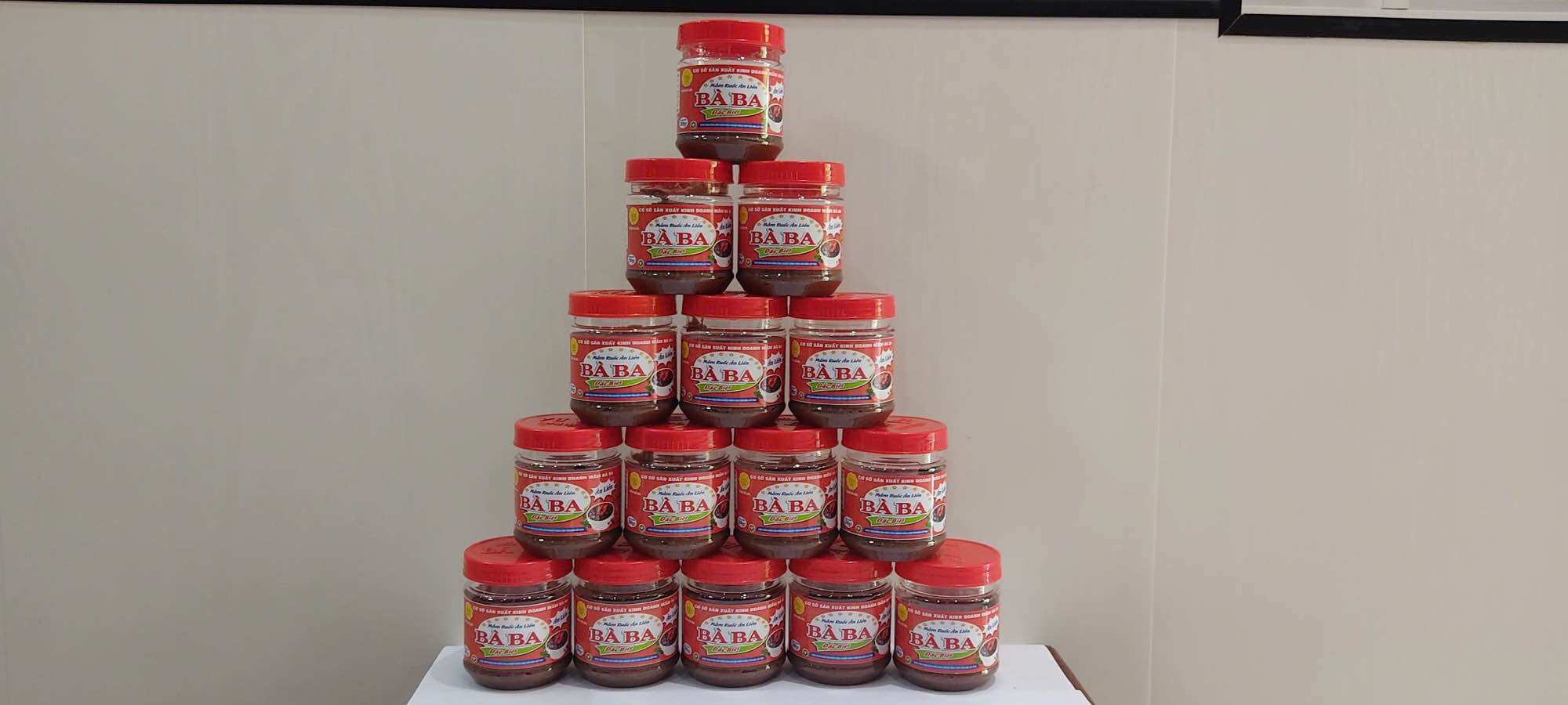 Mắm Ruốc ăn liền Bà Ba 180gr