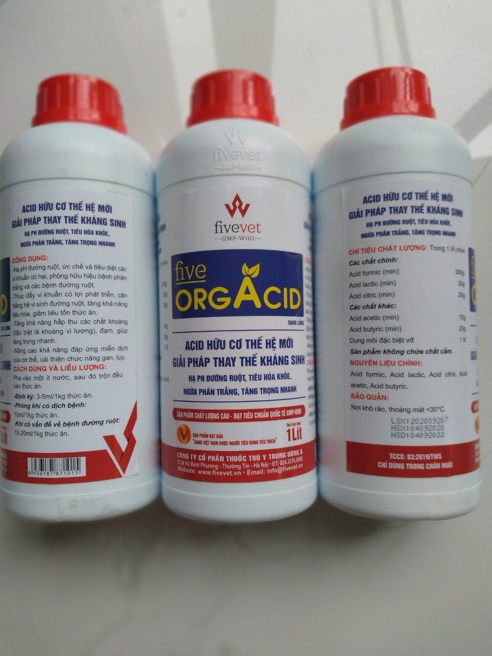 Acid hữu cơ thai thế kháng sinh, phòng ngừa bệnh phân trắng cho tôm