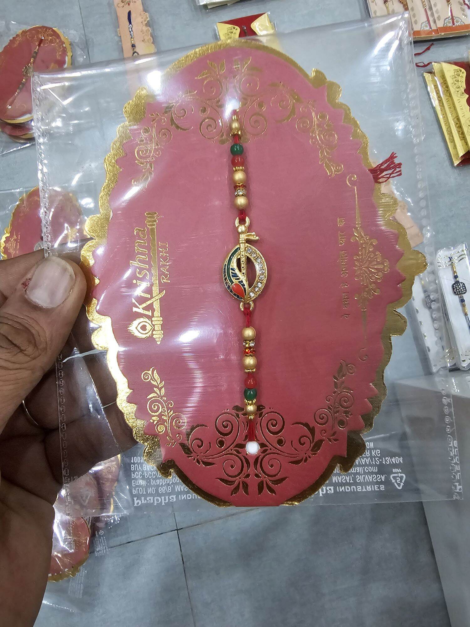 Rakhi - Hand bracelet  hand made