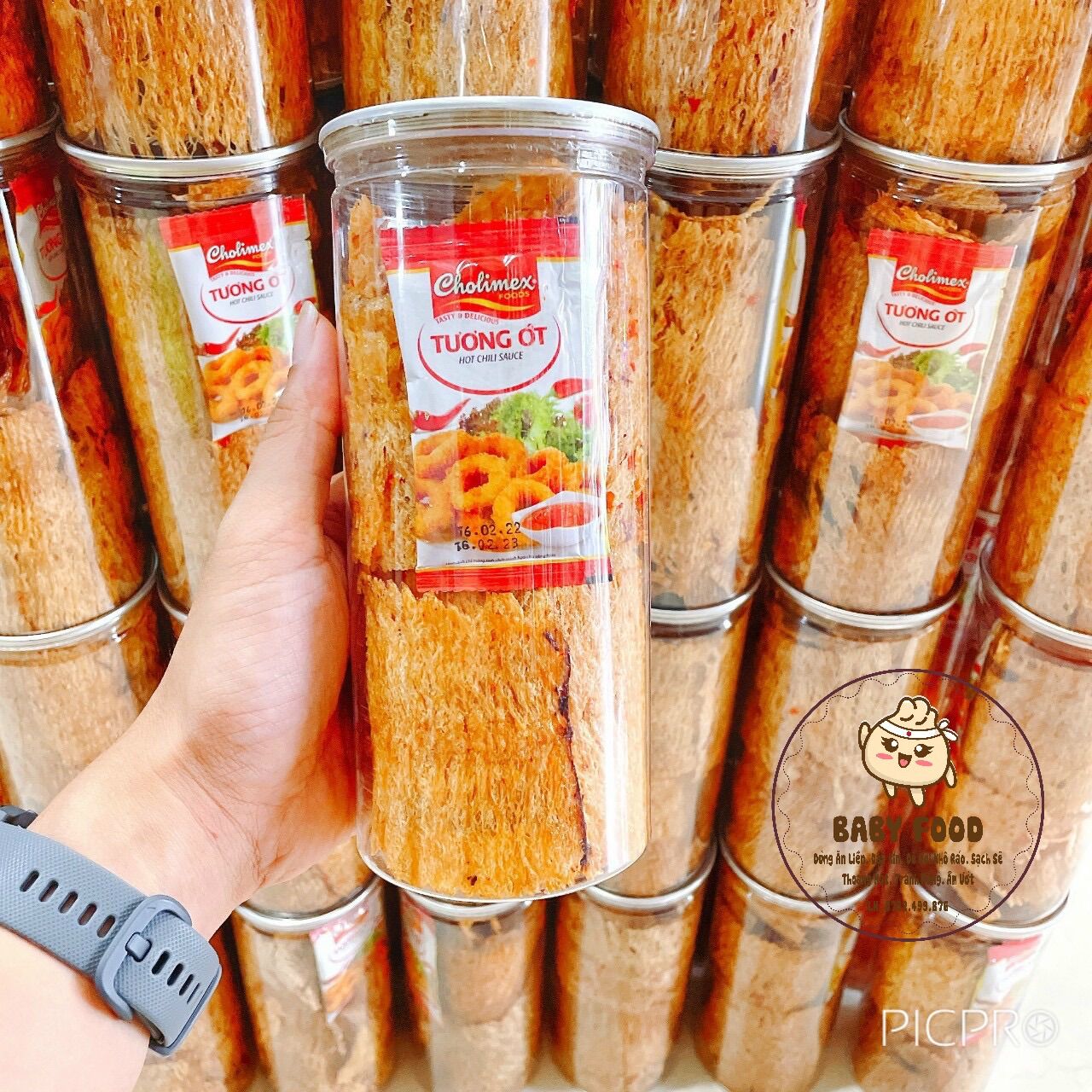 🦑 mực nguyên con cán tẩm vị