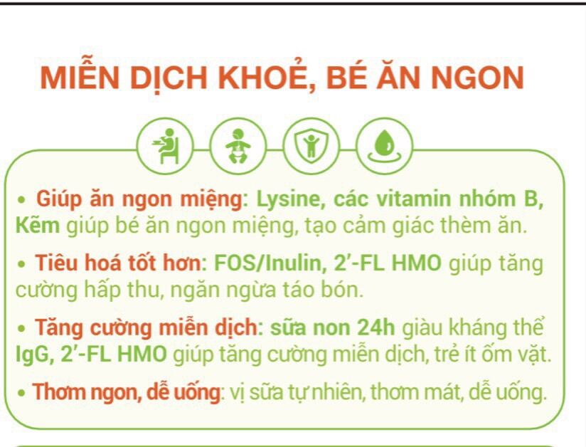 SỮA NON OPTICARE HỘP 30 GÓI - MỖI GÓI 2g