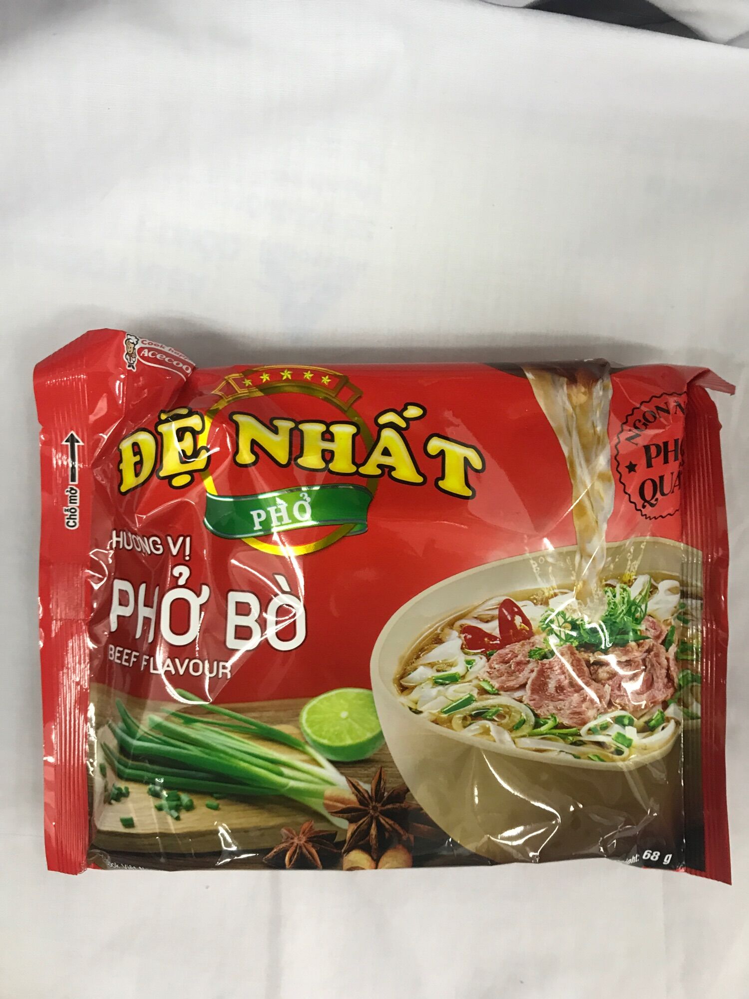 1 gói Phở bò Đệ Nhất 68g