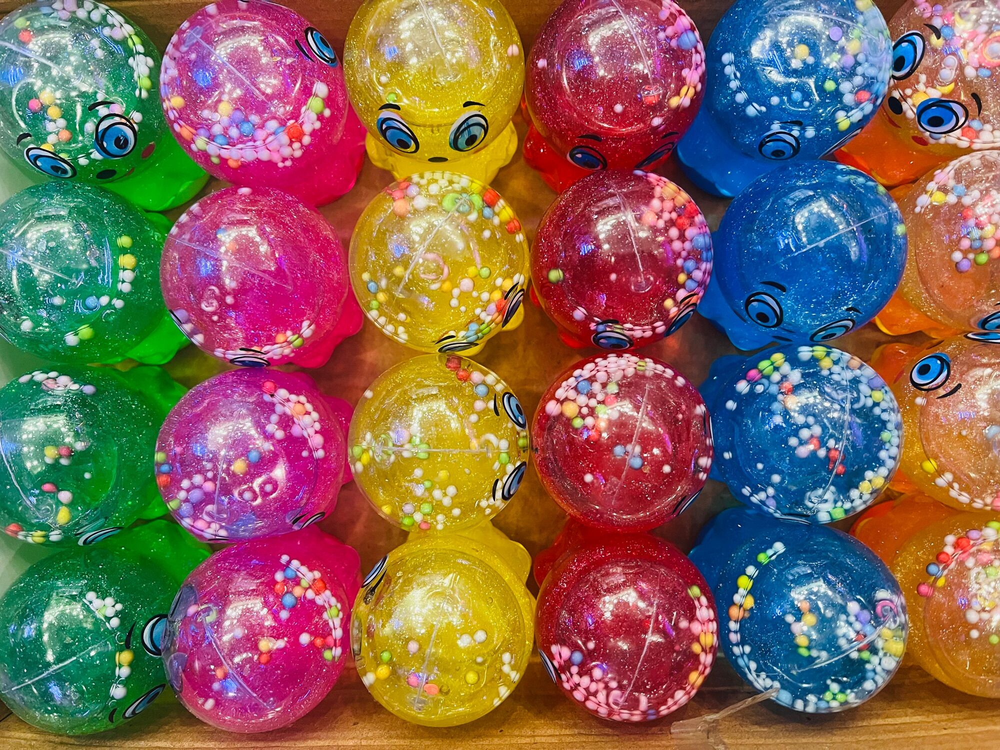 Hủ slime mini nhiều hình, màu cho bé