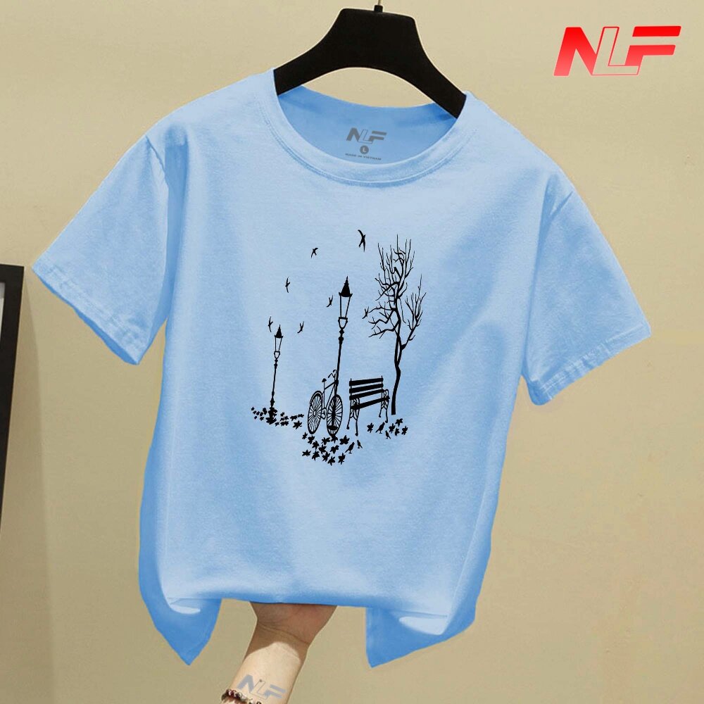 T-shirt công viên xe đạp tia-064