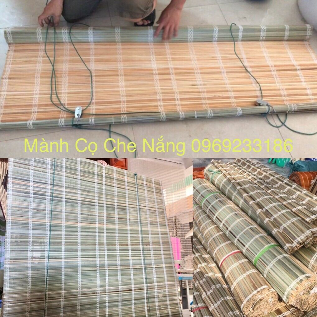 Tấm mành cọ che nắng giá rẻ đã có . Mành rèm tre che nắng và mành tre trang trí.