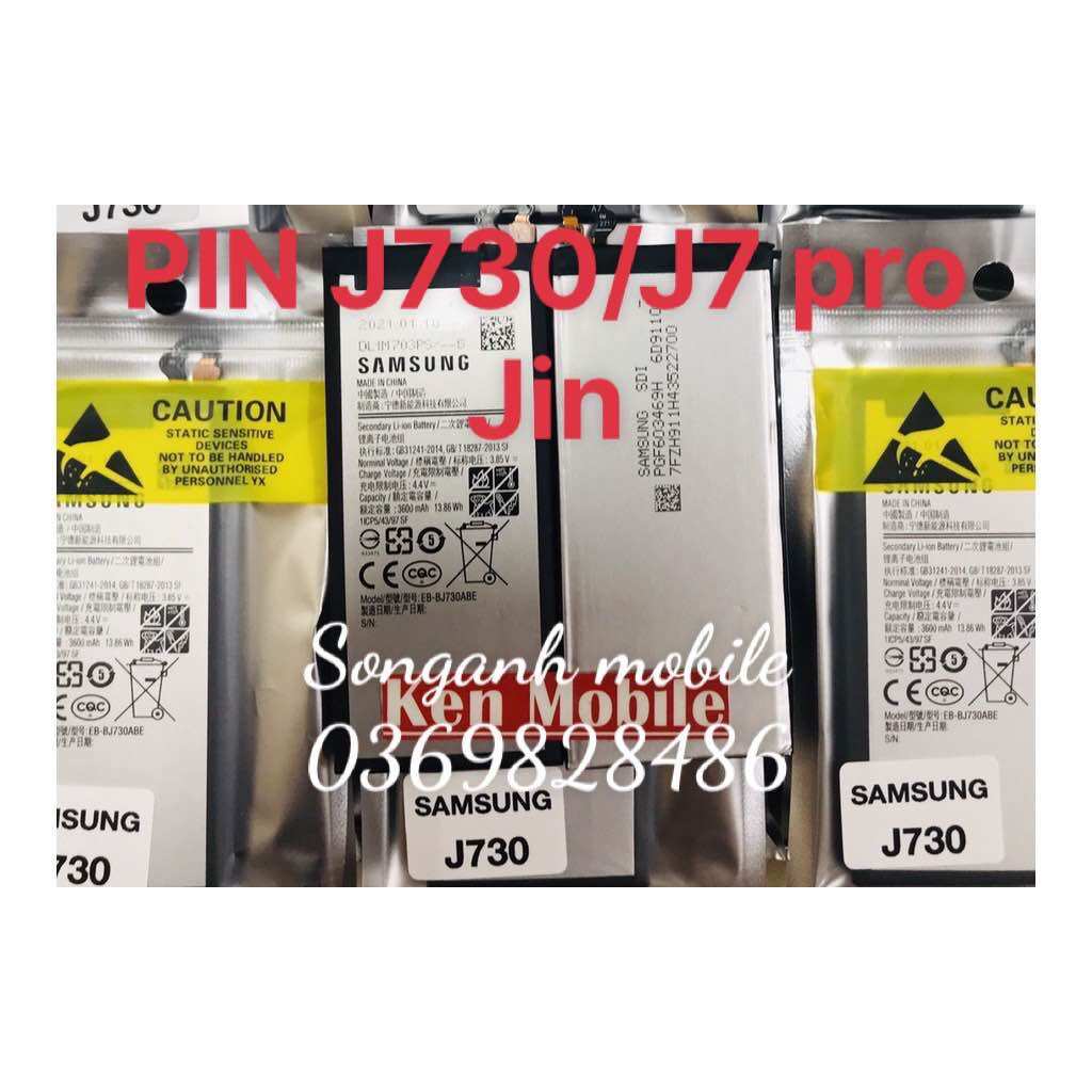 Pin thay thế cho samsung j730 / j7 pro chất lượng zin