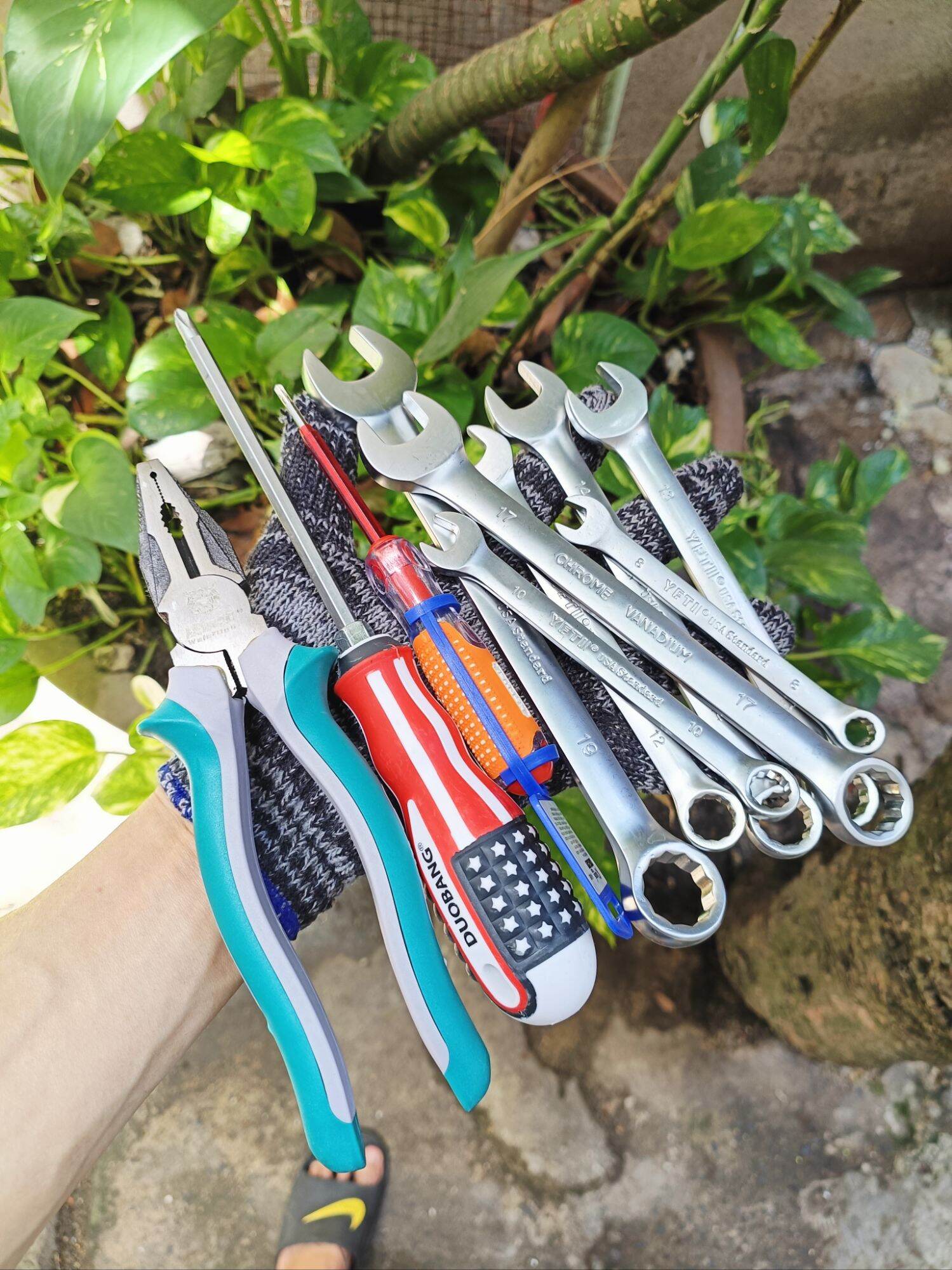 bộ dụng cụ sửa chữa 10 chi tiết cao cấp