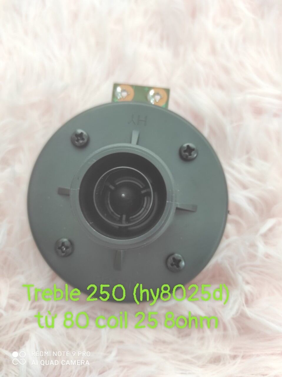 Củ loa treble 250 từ 80 coil 25 điện trở 8ohm.hang nhập khẩu chính hãng
