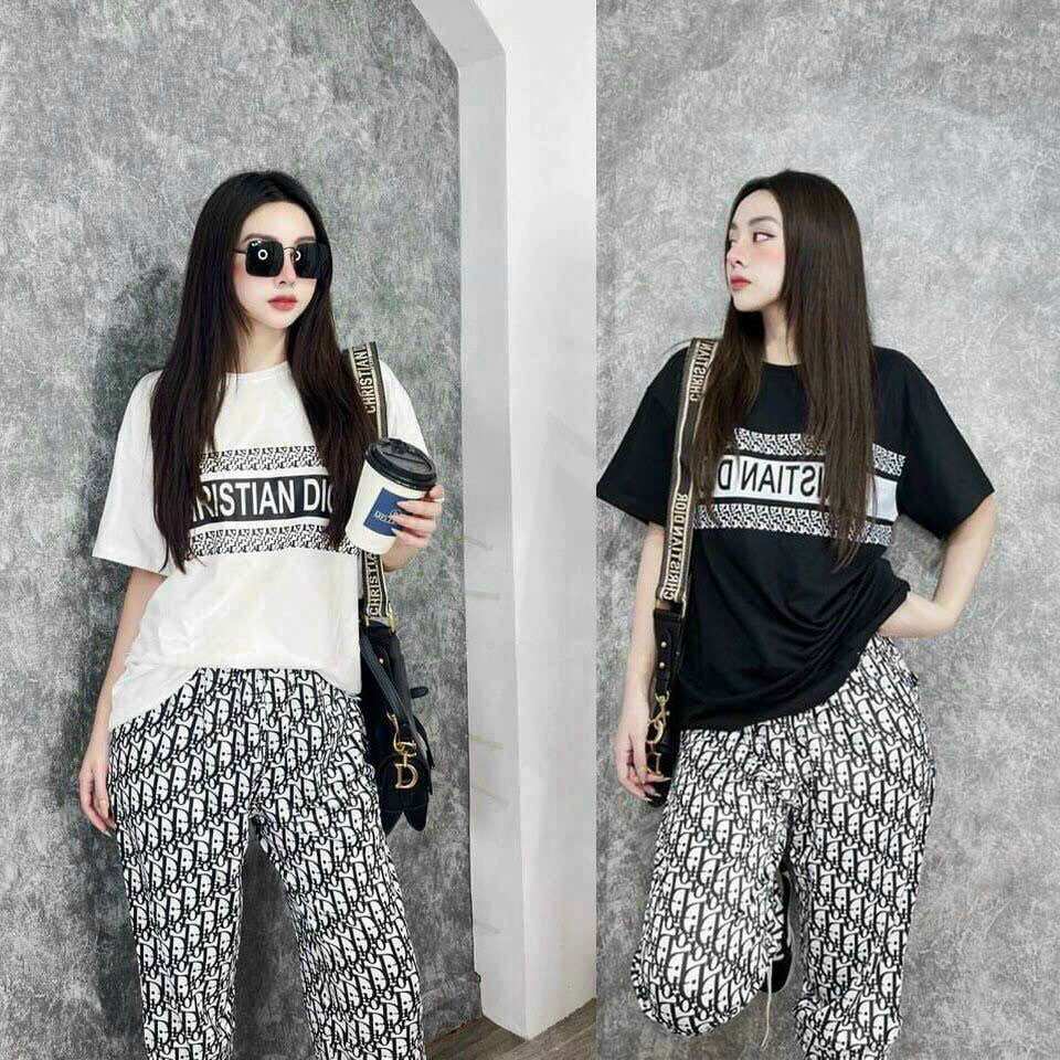 BỘ DÀI COTTON PHỐI 3D CAO CẤP