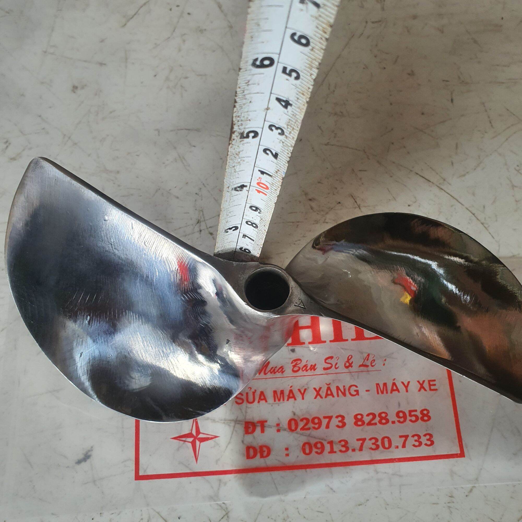 chân vịt inox thái 13 hp 0913 730 733