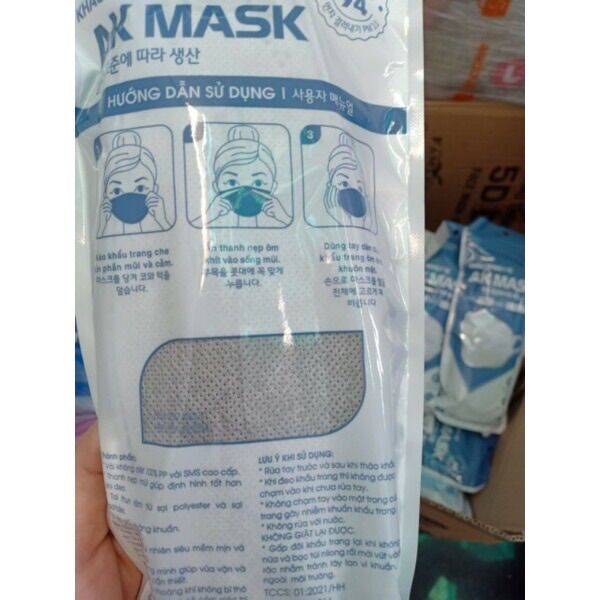 Khẩu Trang Y Tế 4D KF94 AK Mask ( Thùng 300 Cái ) [Hoả Tốc Giao Hàng 2 Giờ ]
