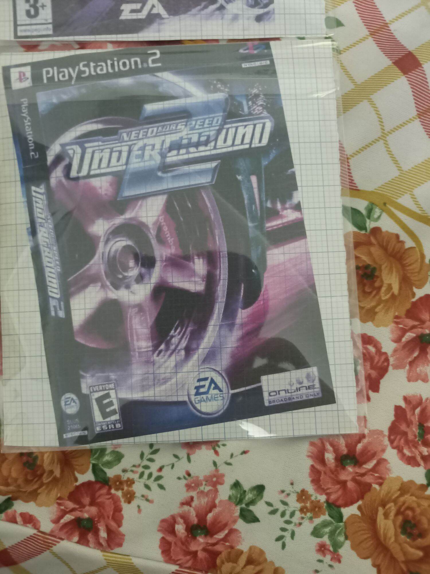bộ 4 đĩa game ps2  đua xe như hình