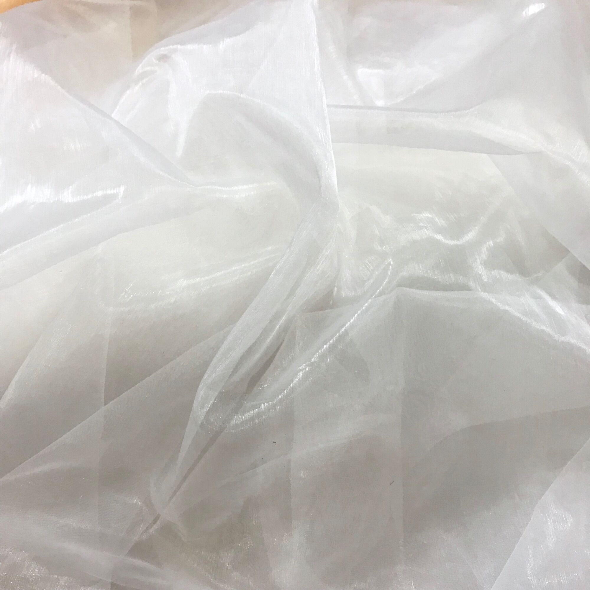 Vải voan kính / organza khổ 1.5m