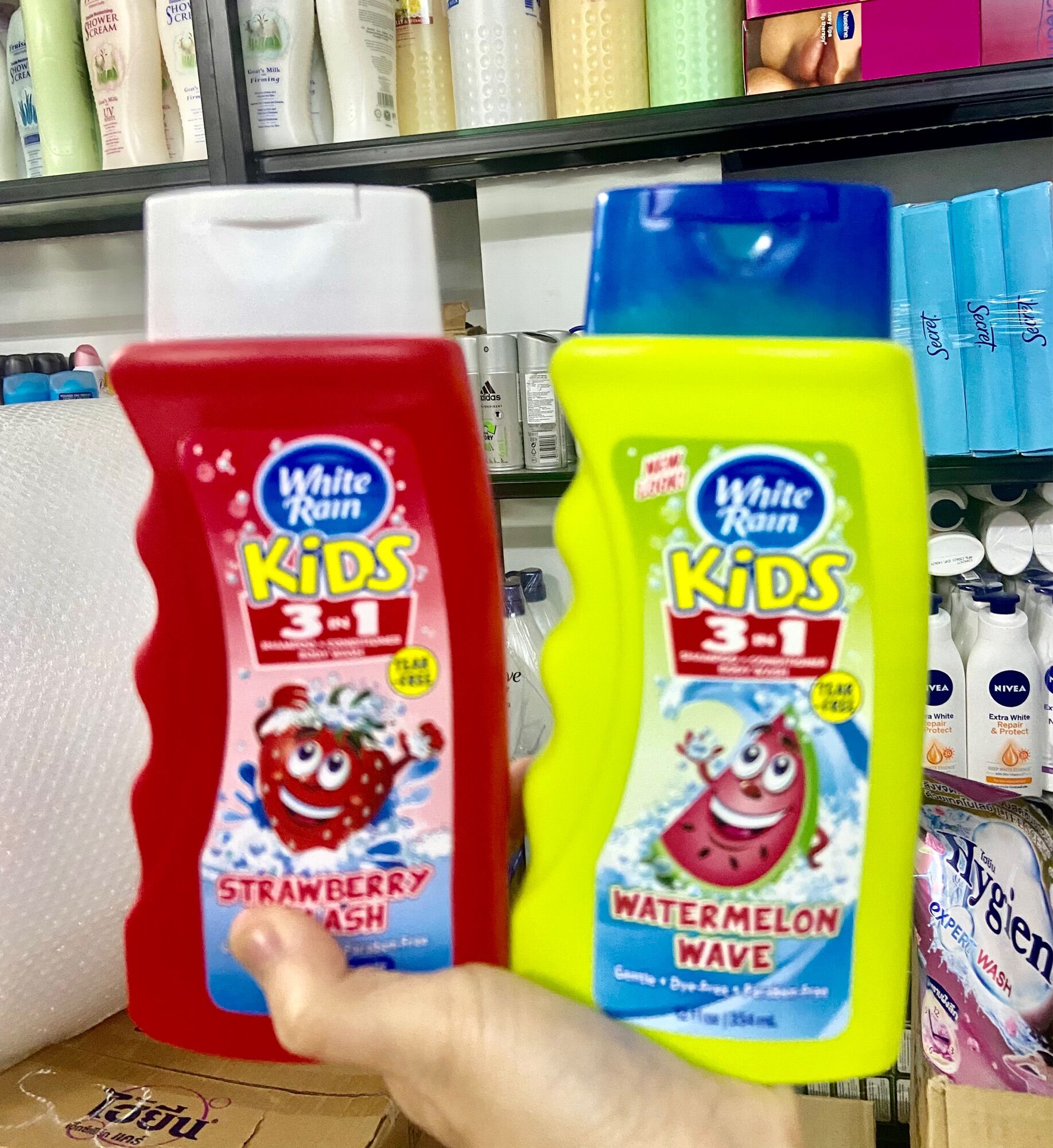 Sữa tắm cho bé white rain kids 3 in 1 shampoo conditioner body wash 354ml