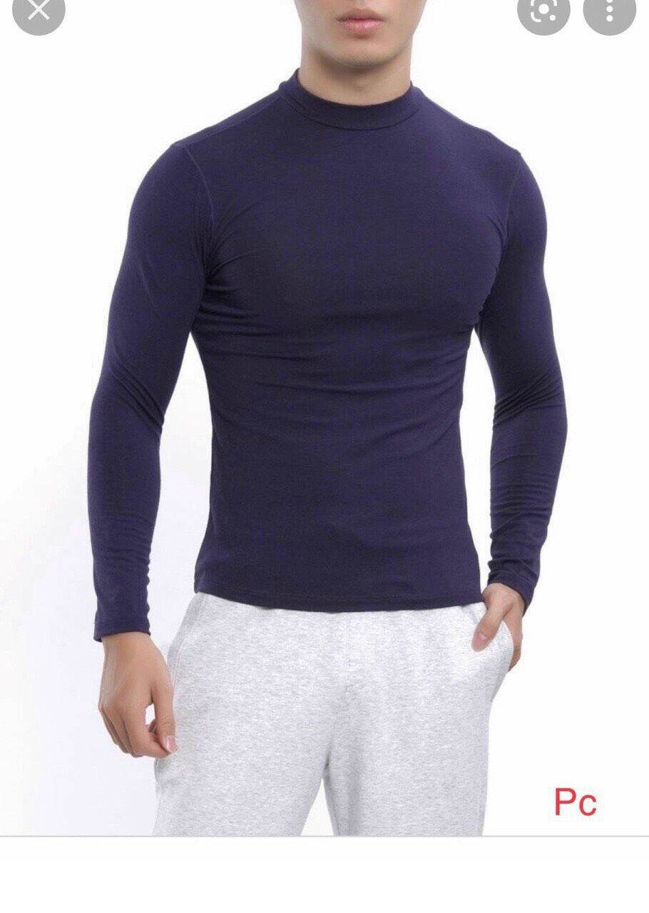 Áo giữ nhiệt Nam - lót nỉ, siêu ấm - freesize