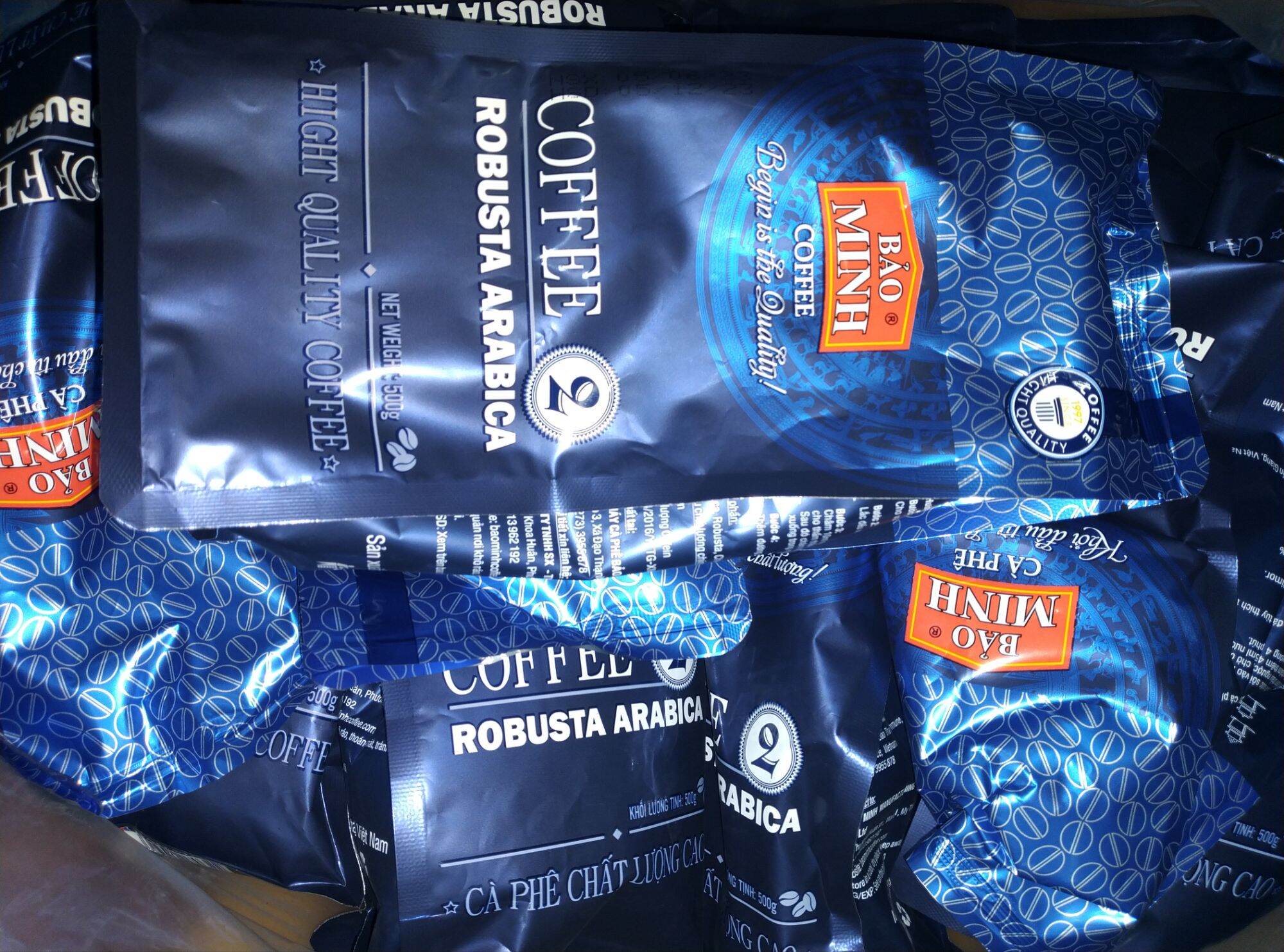 Cà Phê Bảo Minh Số 2 (Robusta Arabica) 500g