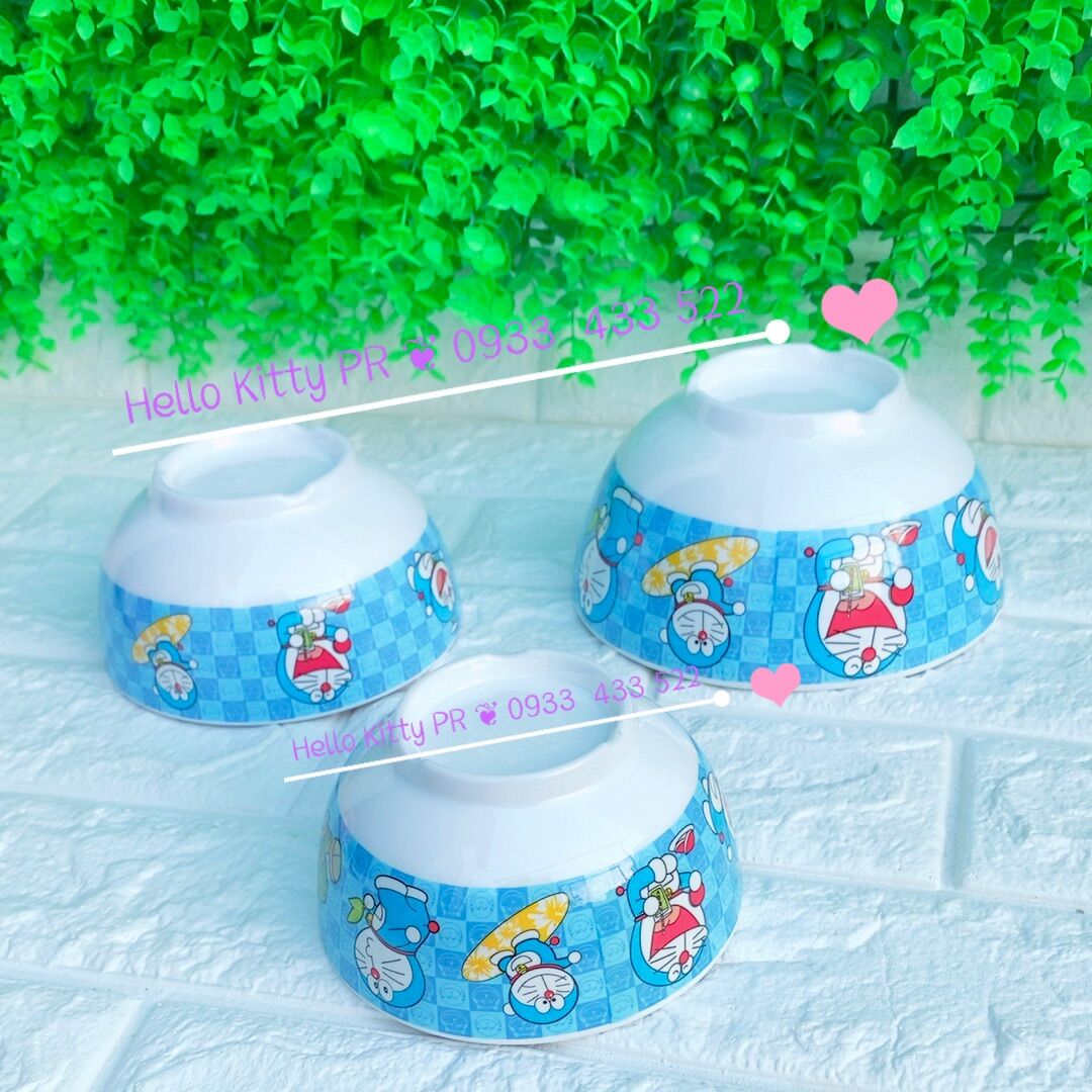 Tô chén Doremon Hello KittY