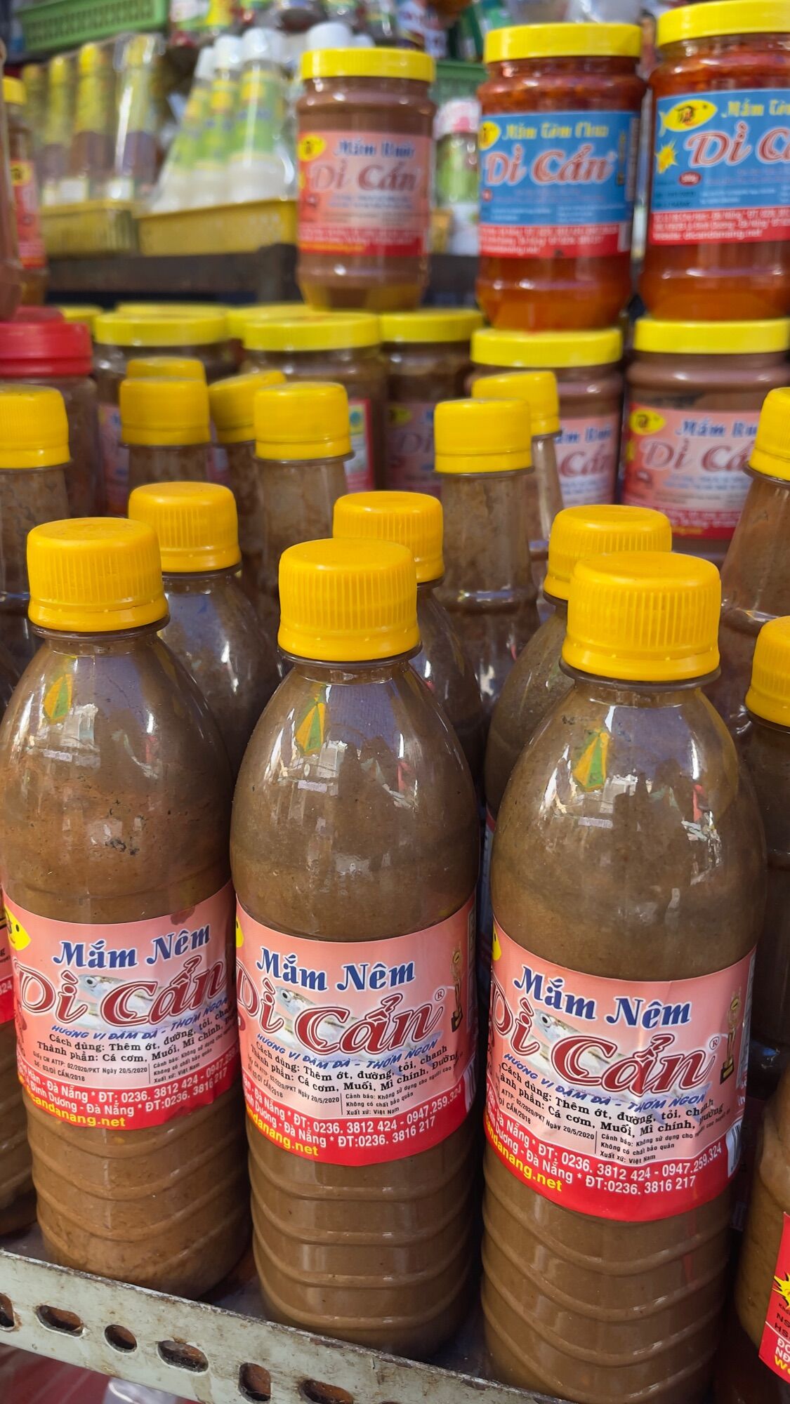 Mắm nêm dì cẩn đặc sản Đà Nẵng chai 500g