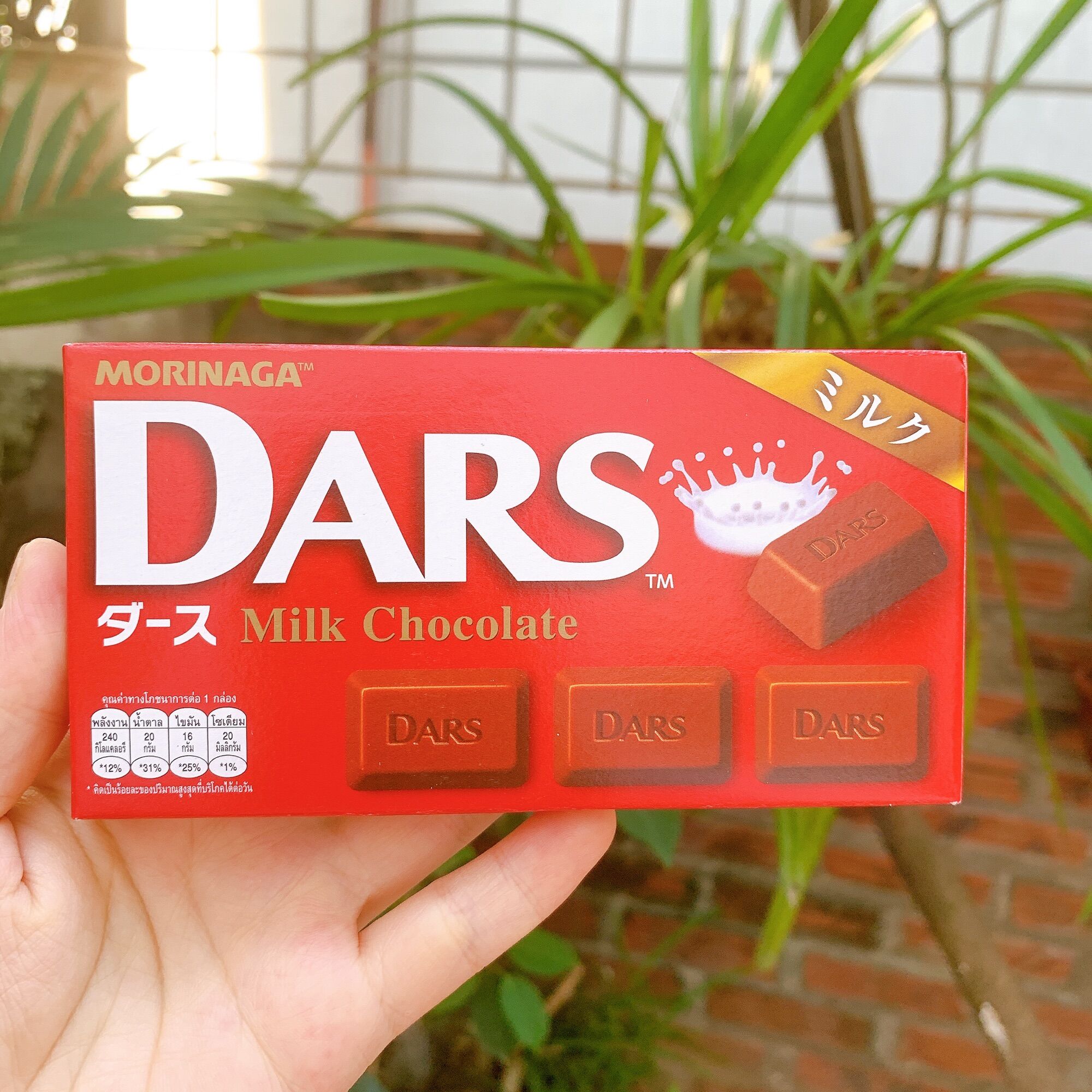 Socola Morinaga Dars 5 Vị hàng chuẩn 42g(12 viên/hộp)
